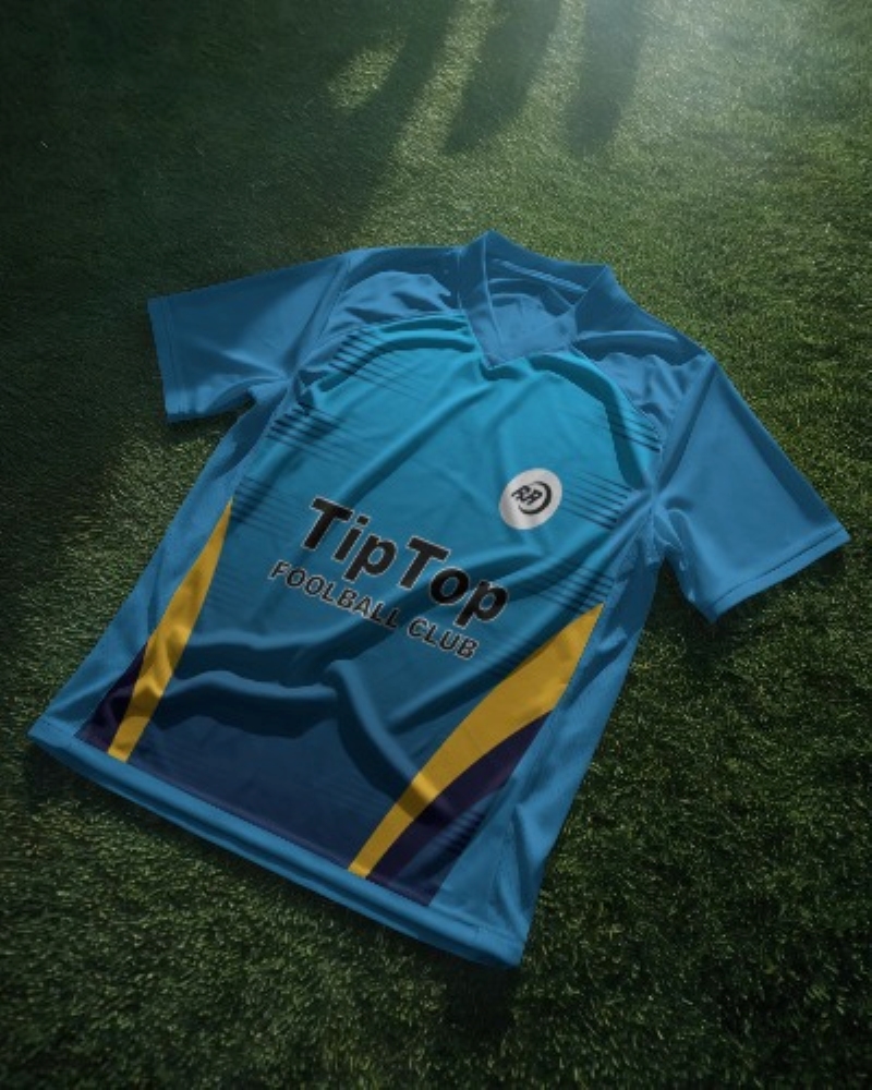 TipTop Football Club Jersey Design